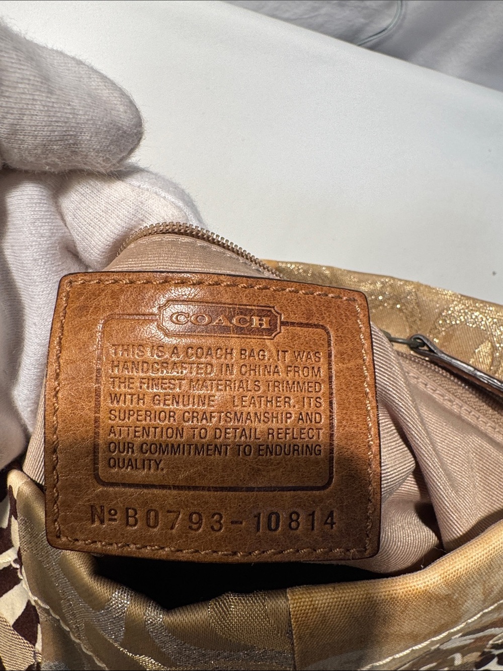 Coach Carly 10814 Y2K Patchwork Hobo Shoulder bag - Picture 9 of 14